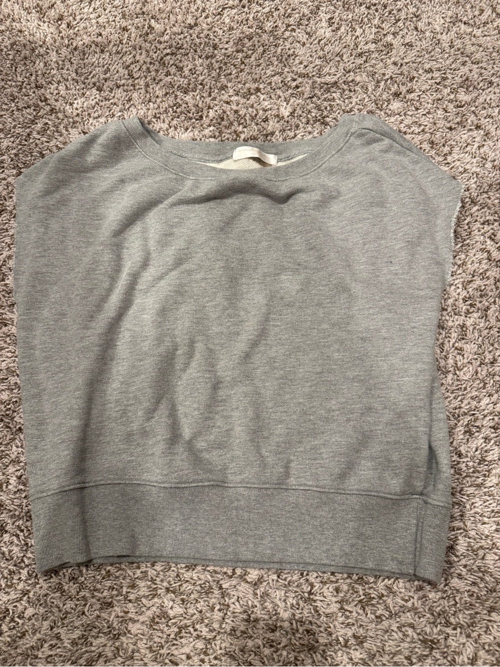 Spiritual Gangster Heather Gray Sleeveless Sweatshirt